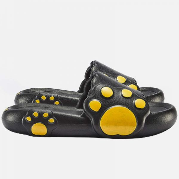 Cute Clouds Paw Print Casual Slippers - Modakawa Modakawa