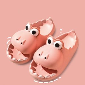 Cartoon Dinosaur Casual Slippers - Modakawa Modakawa